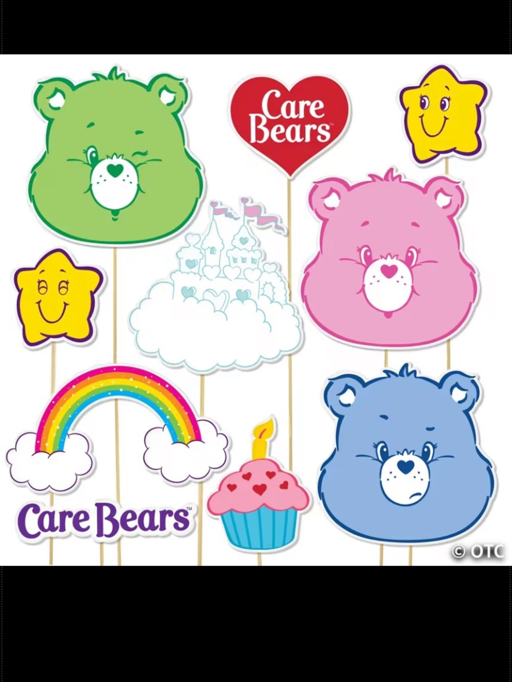 Care Bears Photo Props